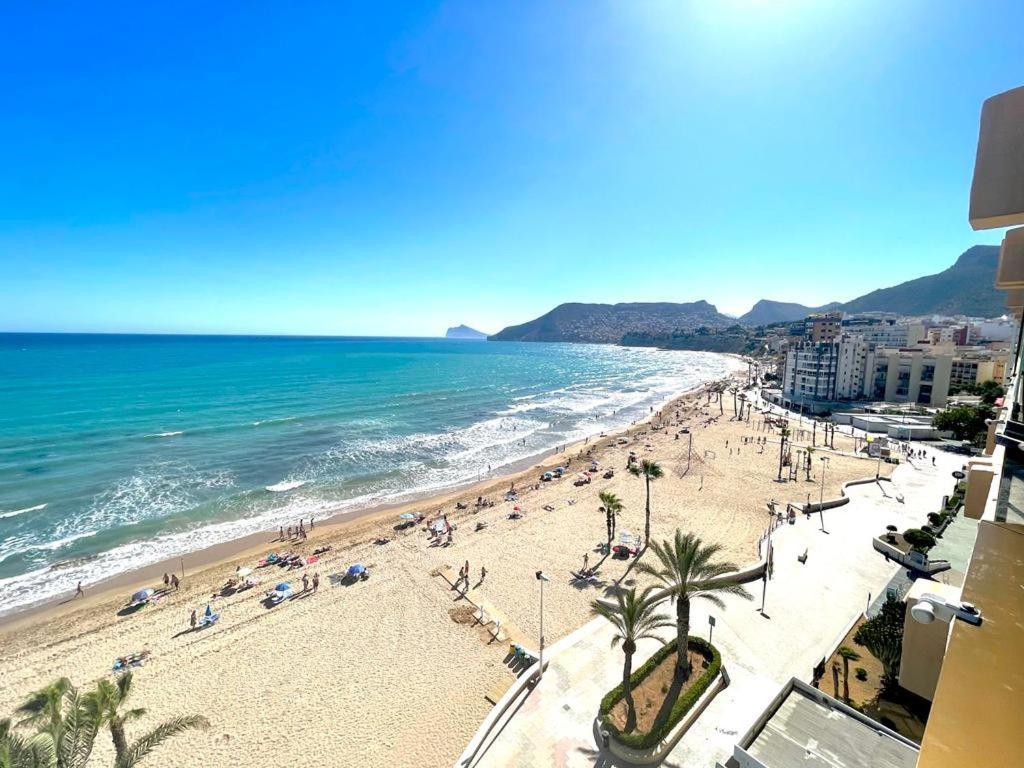 Calpemar 8 Sea View First Line Arenal Beach Bagian luar foto